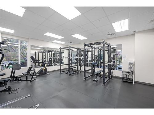 711-90 Charlton Avenue W, Hamilton, ON - Indoor Photo Showing Gym Room