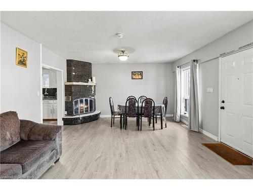 Main-81 East 23Rd Street, Hamilton, ON - Indoor Photo Showing Living Room With Fireplace