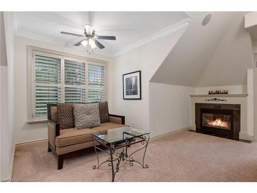 545 Mississauga Street, Niagara-On-The-Lake, ON - Indoor Photo Showing Living Room With Fireplace