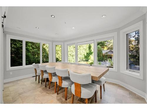 185 Central Drive, Ancaster, ON - Indoor Photo Showing Dining Room