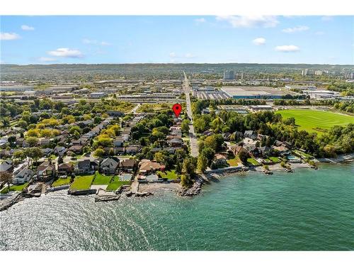 592 Grays Road, Stoney Creek, ON - Outdoor With Body Of Water With View