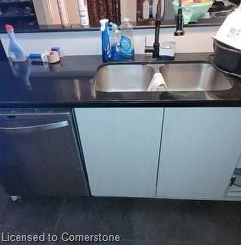 324 Macintosh Drive, Stoney Creek, ON - Indoor Photo Showing Kitchen With Double Sink