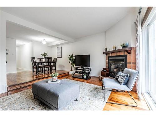 115-2205 South Millway, Mississauga, ON - Indoor Photo Showing Living Room With Fireplace