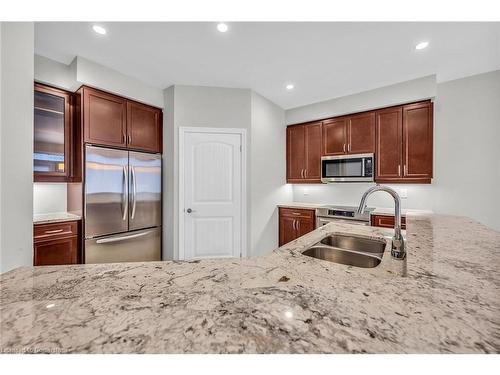 275 Holloway Terrace, Milton, ON - Indoor Photo Showing Kitchen With Stainless Steel Kitchen With Double Sink