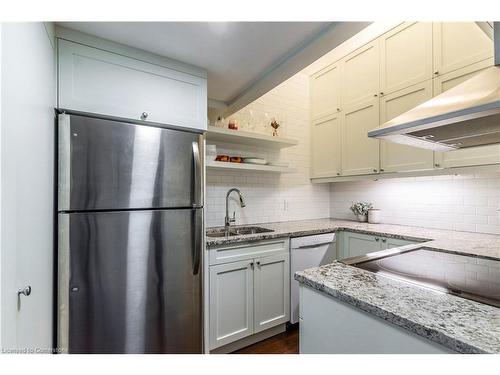 405-50 Main Street, Dundas, ON - Indoor Photo Showing Kitchen With Upgraded Kitchen