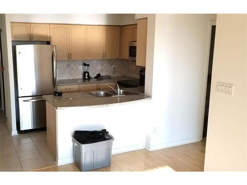 601-4850 Glen Erin Drive, Mississauga, ON - Indoor Photo Showing Kitchen With Double Sink