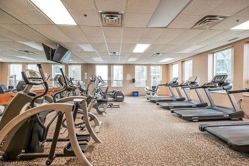 601-4850 Glen Erin Drive, Mississauga, ON - Indoor Photo Showing Gym Room