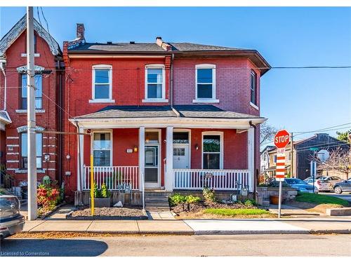 313 Mary Street, Hamilton, ON - Outdoor With Deck Patio Veranda With Facade