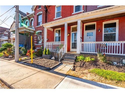 313 Mary Street, Hamilton, ON - Outdoor With Deck Patio Veranda With Facade