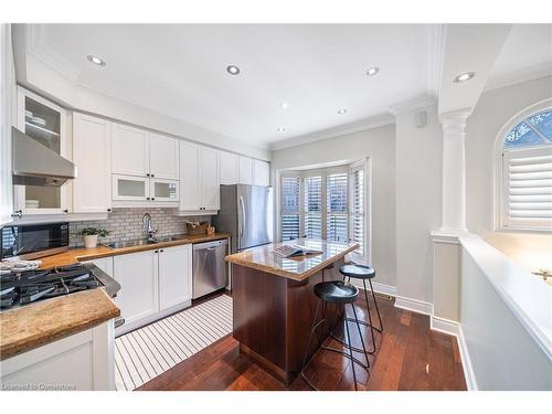 5J Brussels Street, Toronto, ON - Indoor Photo Showing Kitchen With Double Sink