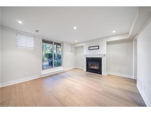 5J Brussels Street, Toronto, ON - Indoor Photo Showing Living Room With Fireplace