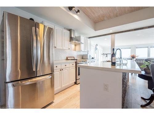 2094 Lakeshore Road, Dunnville, ON - Indoor Photo Showing Kitchen With Stainless Steel Kitchen