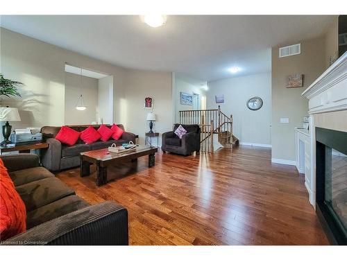 45 Fletcher Road, Hannon, ON - Indoor Photo Showing Living Room With Fireplace