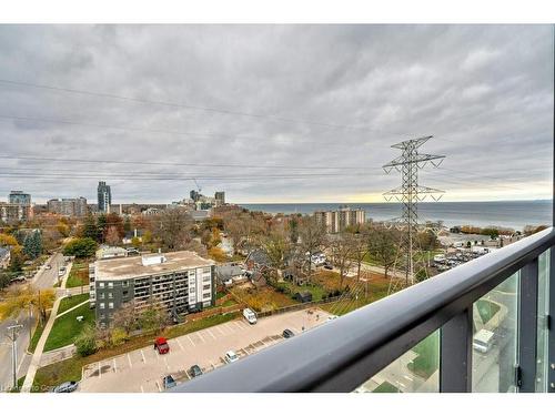 1103-500 Brock Avenue, Burlington, ON - Outdoor With Body Of Water With Balcony With View