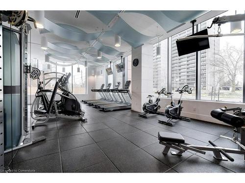 1103-500 Brock Avenue, Burlington, ON - Indoor Photo Showing Gym Room