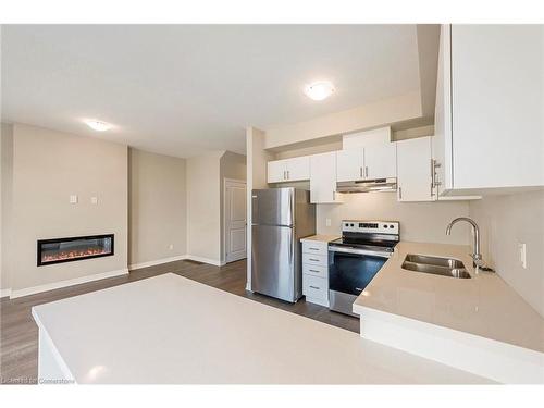 24 Jellicoe Court, Hamilton, ON - Indoor Photo Showing Kitchen With Double Sink