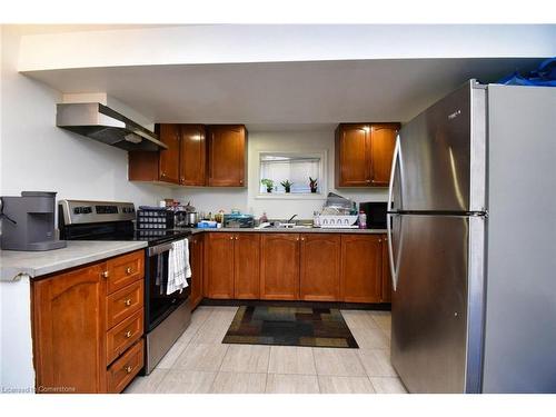 162 Newlands Avenue, Hamilton, ON - Indoor Photo Showing Kitchen With Double Sink