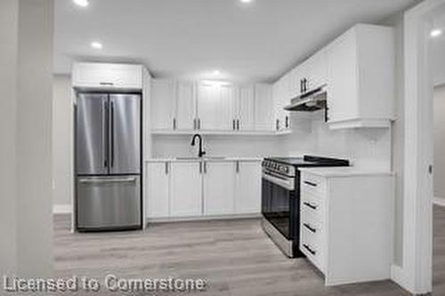 63 1/2 R Fullerton Avenue, Hamilton, ON - Indoor Photo Showing Kitchen With Stainless Steel Kitchen