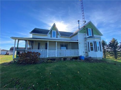 1766 Thompson Road E, Waterford, ON - Outdoor With Deck Patio Veranda With Facade