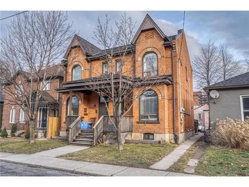 Lower-27 Grove Street, Hamilton, ON - Outdoor With Facade