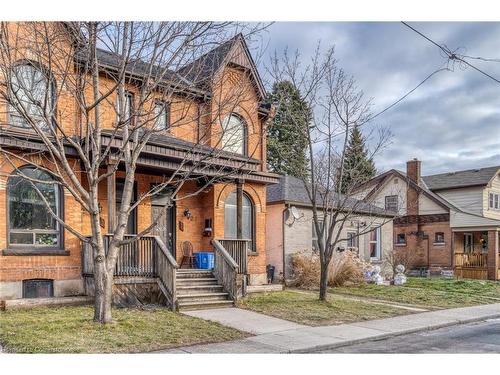 Lower-27 Grove Street, Hamilton, ON - Outdoor With Facade