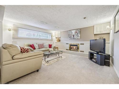 4290 Longmoor Drive, Burlington, ON - Indoor Photo Showing Living Room With Fireplace