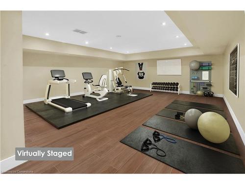 331 Russ Road, Grimsby, ON - Indoor Photo Showing Gym Room