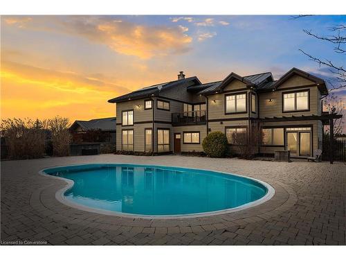 331 Russ Road, Grimsby, ON - Outdoor With In Ground Pool