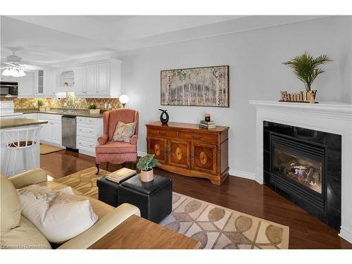 11-3730 Disher Street, Ridgeway, ON - Indoor Photo Showing Living Room With Fireplace