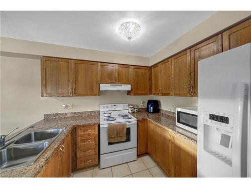 38 Cedarville Drive, Stoney Creek, ON - Indoor Photo Showing Kitchen With Double Sink