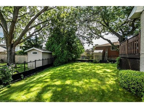 39 San Francisco Avenue, Hamilton, ON - Outdoor With Backyard