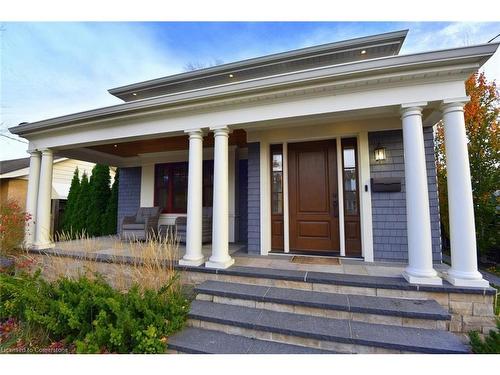 622 Woodland Avenue, Burlington, ON - Outdoor With Deck Patio Veranda With Facade