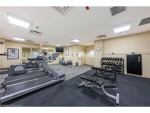 608-399 Elizabeth Street, Burlington, ON - Indoor Photo Showing Gym Room