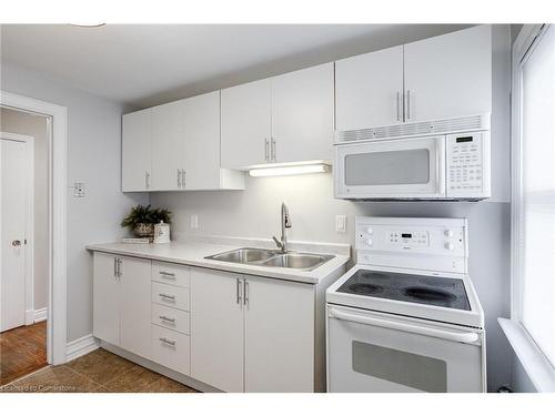 15 Empress Avenue, Hamilton, ON - Indoor Photo Showing Kitchen With Double Sink