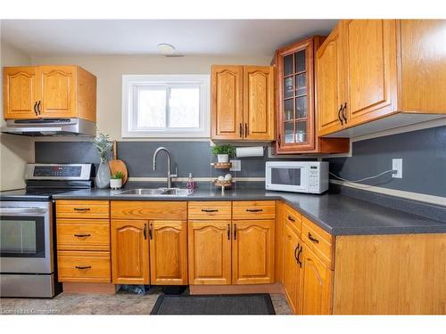 43 Brantwood Park Road, Brantford, ON - Indoor Photo Showing Kitchen With Double Sink