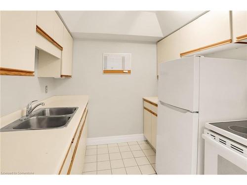 108-107 Bagot Street, Guelph, ON - Indoor Photo Showing Kitchen With Double Sink