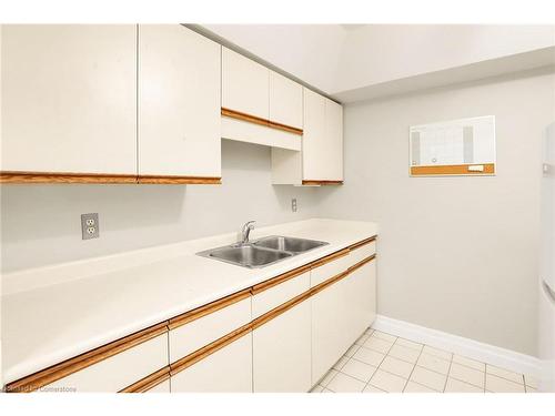 108-107 Bagot Street, Guelph, ON - Indoor Photo Showing Kitchen With Double Sink