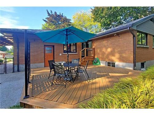 697 George Street, Burlington, ON - Outdoor With Deck Patio Veranda With Exterior