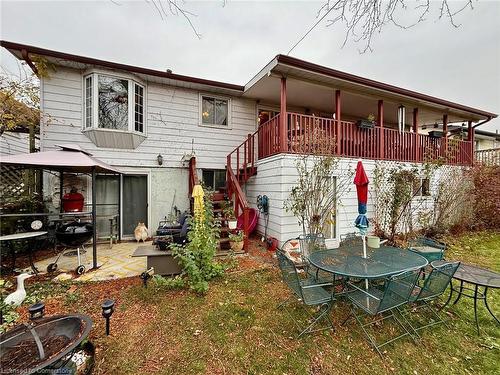 3056 Tecumseh Drive, Burlington, ON - Outdoor With Deck Patio Veranda With Exterior