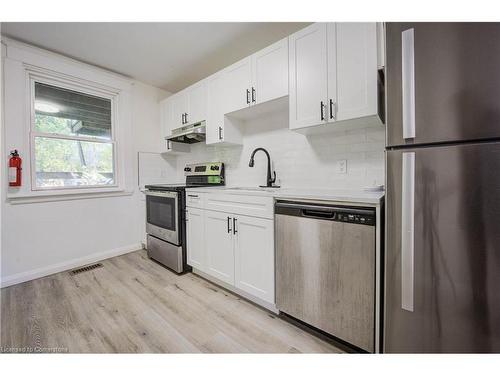 A-48 Locke Street S, Hamilton, ON - Indoor Photo Showing Kitchen With Stainless Steel Kitchen