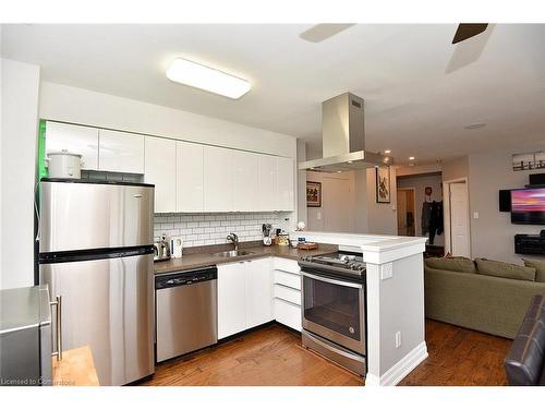 1105-36 James Street S, Hamilton, ON - Indoor Photo Showing Kitchen