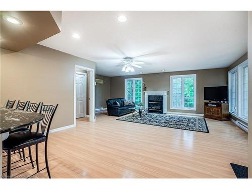 16 Durham Road, Stoney Creek, ON - Indoor With Fireplace