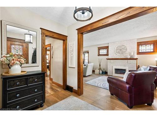 369 Queenston Street, St. Catharines, ON - Indoor Photo Showing Other Room With Fireplace