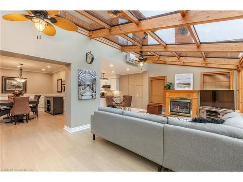 1351 Hazelton Boulevard, Burlington, ON - Indoor Photo Showing Other Room With Fireplace