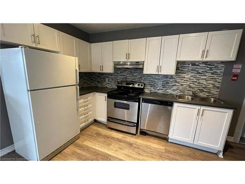 3-468 Main Street E, Hamilton, ON - Indoor Photo Showing Kitchen With Stainless Steel Kitchen