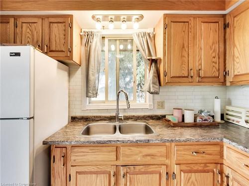 15 Gissing Street, Princeton, ON - Indoor Photo Showing Kitchen With Double Sink