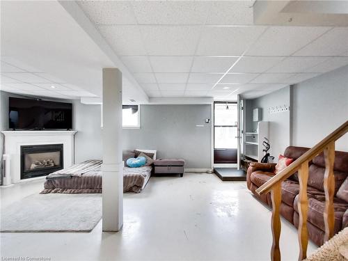 15 Gissing Street, Princeton, ON - Indoor Photo Showing Other Room With Fireplace