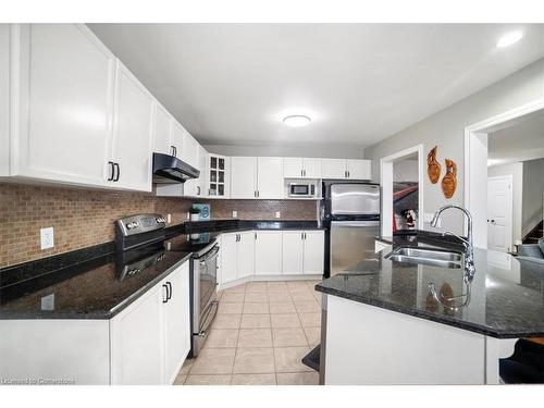 227 Mcnichol Drive, Cambridge, ON - Indoor Photo Showing Kitchen With Double Sink With Upgraded Kitchen