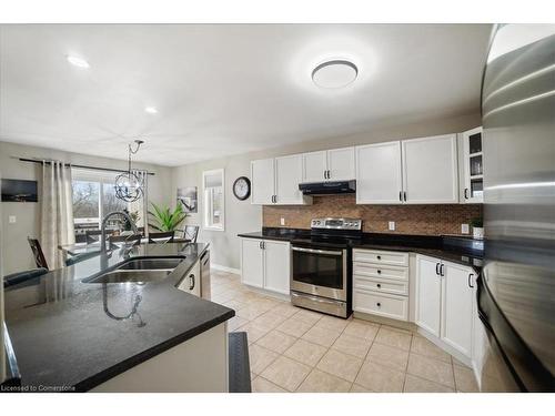 227 Mcnichol Drive, Cambridge, ON - Indoor Photo Showing Kitchen With Double Sink