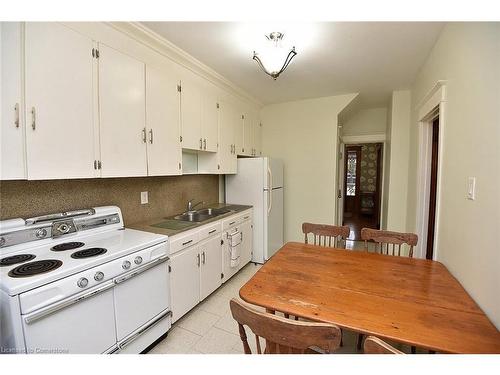 35 Gage Avenue S, Hamilton, ON - Indoor Photo Showing Kitchen With Double Sink